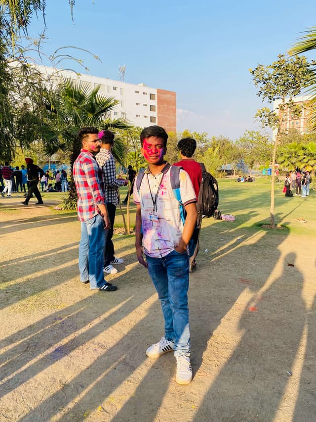 Holi in Campus